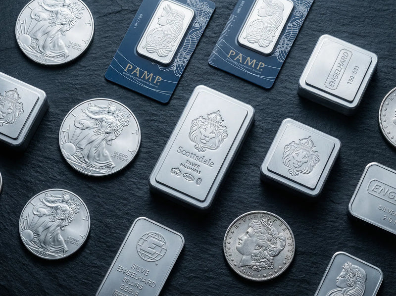 Silver collection from American Standard Gold